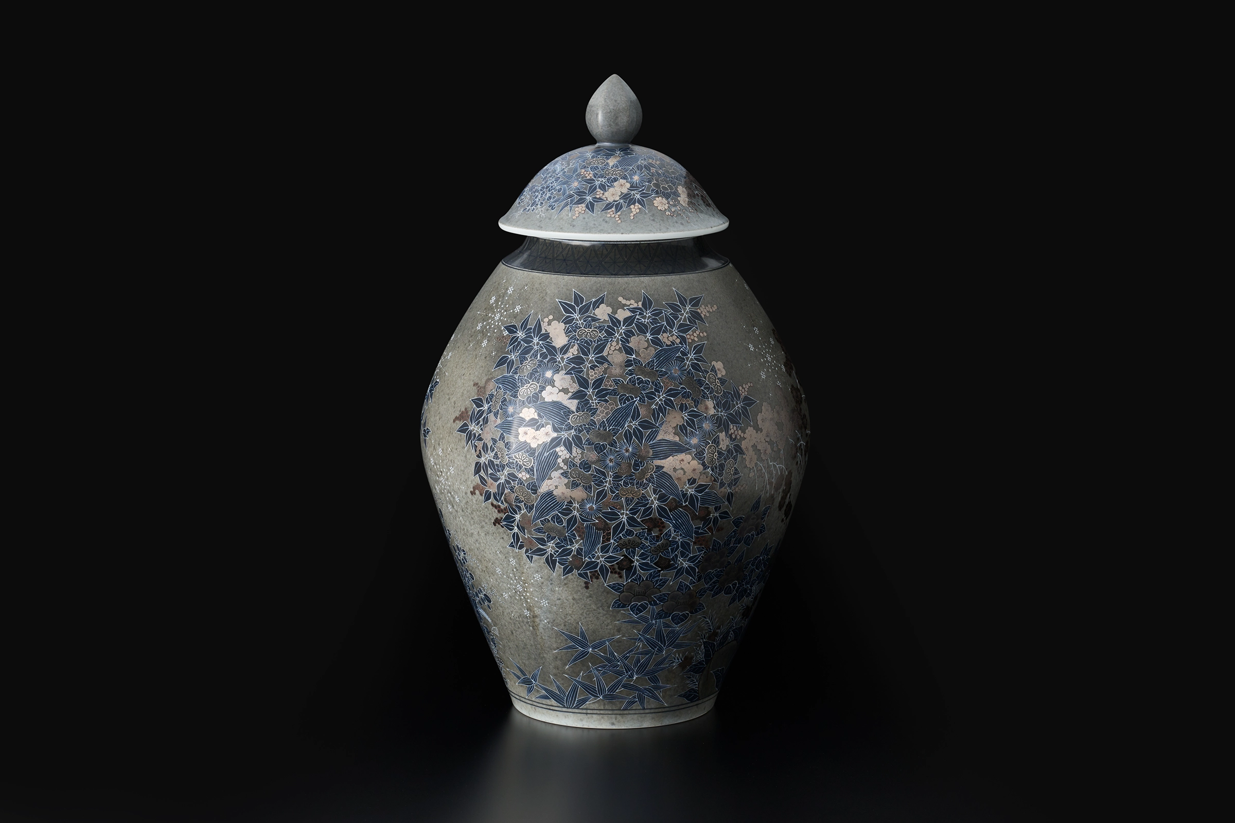 希少 五代 佐藤走破作 色絵草花文 油壺 花入れ 2025年最新】5代目佐藤走波の人気アイテム - メルカリ