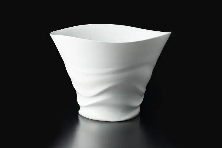 艶釉深鉢「波の聲」