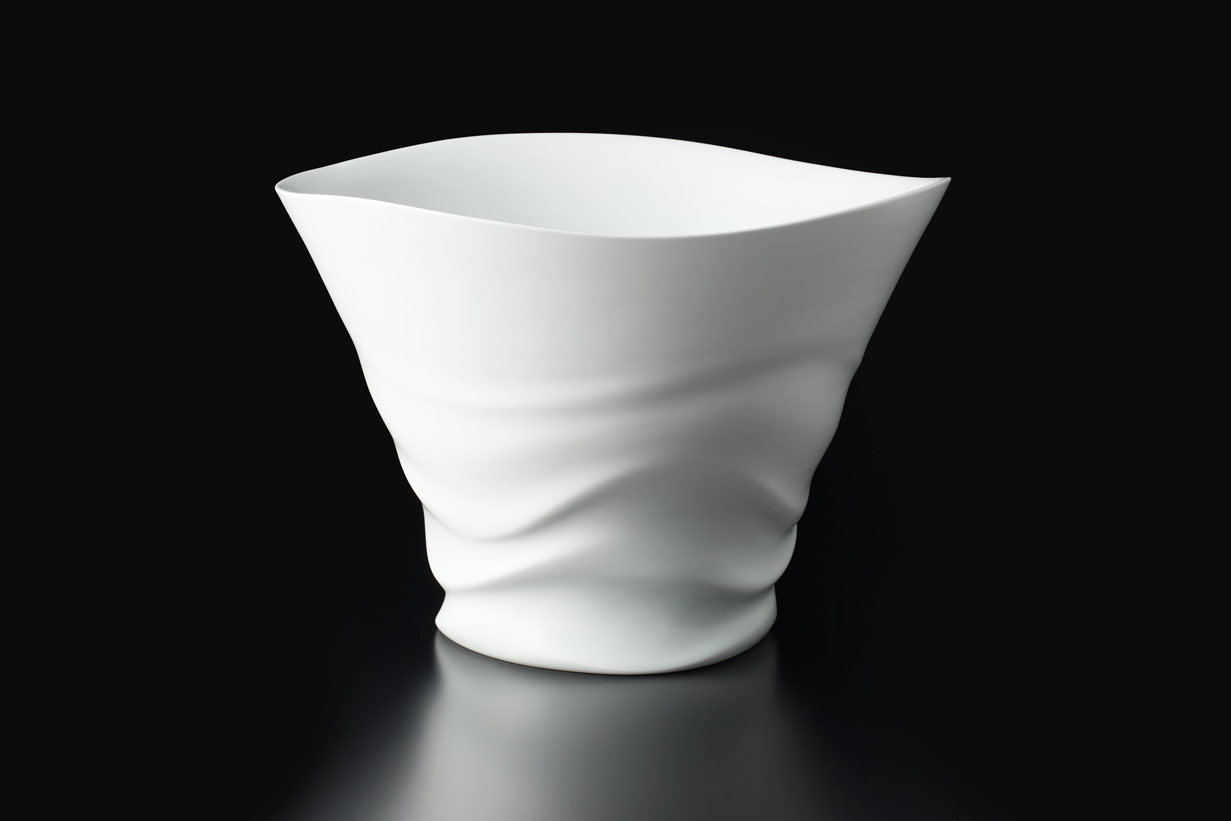 艶釉深鉢「波の聲」